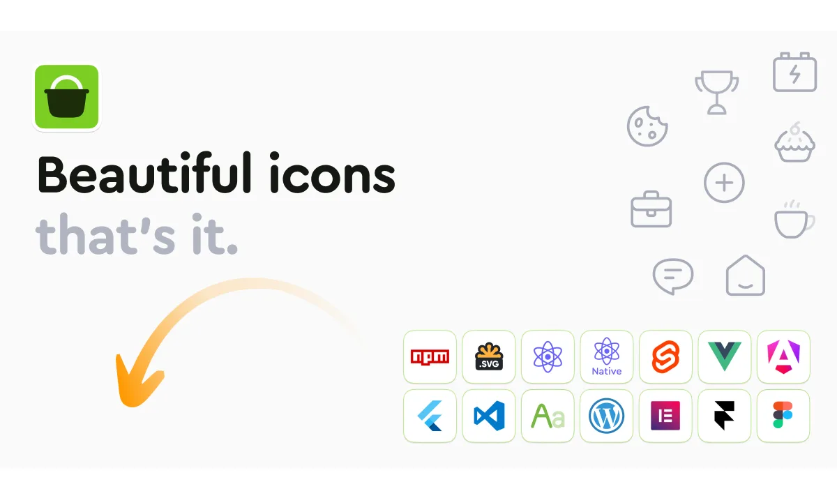 Hugeicons 的特色组件截图